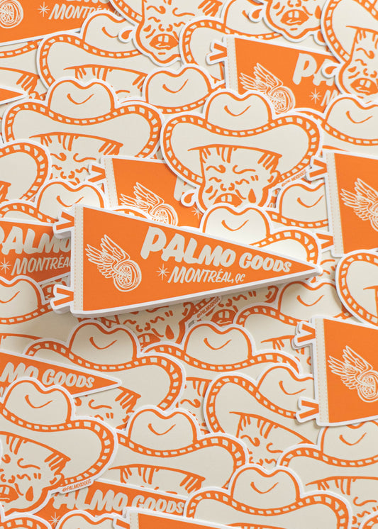 Palmo Goods Sticker Pack - Orange