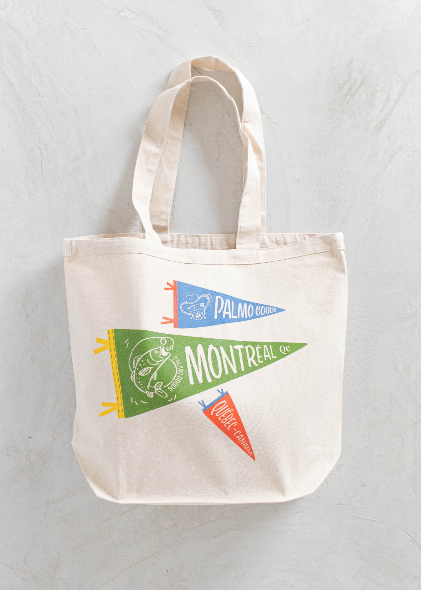 Palmo Goods Souvenir Pennant Tote