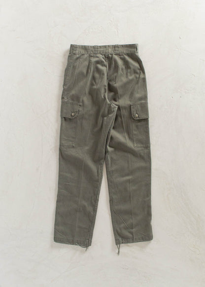 Vintage 1980s French Military Cargo Pants Size Women's 24