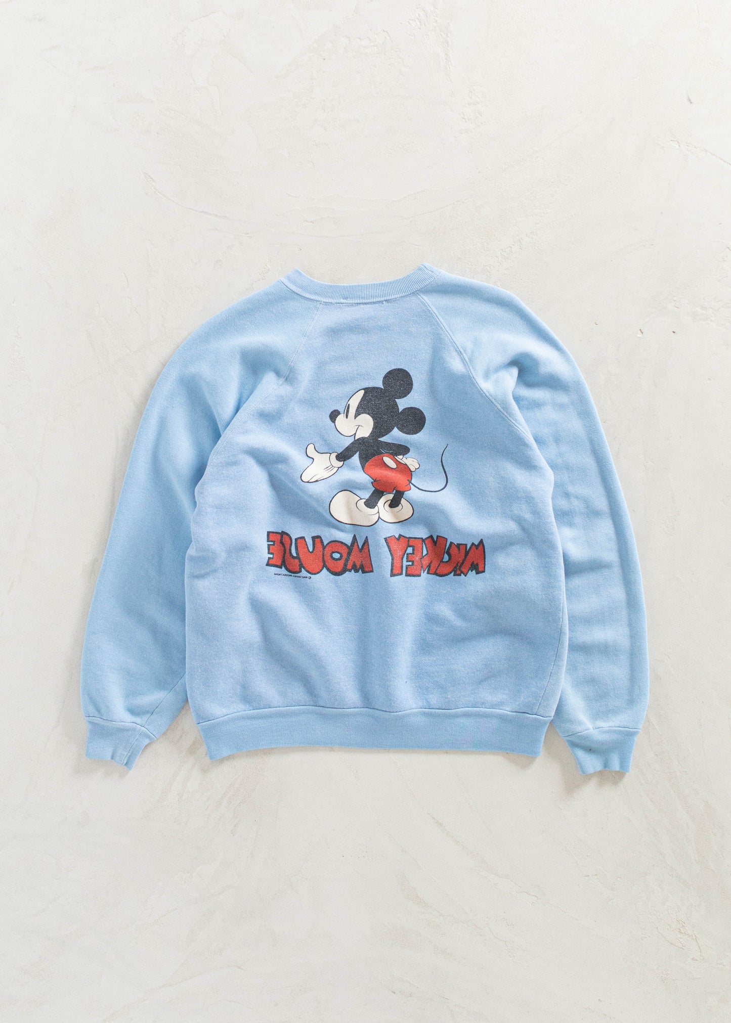 Vintage 1970s Mickey Mouse Florida Souvenir Sweatshirt Size S/M