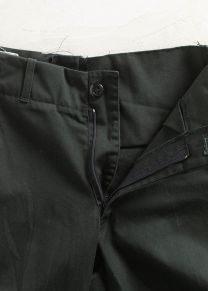 Vintage 1980s Military Cadet Pants Size Women's 24