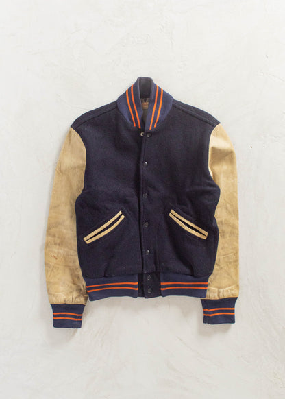 Vintage 1950s Wilson Syracuse Varsity Jacket Size XS/S