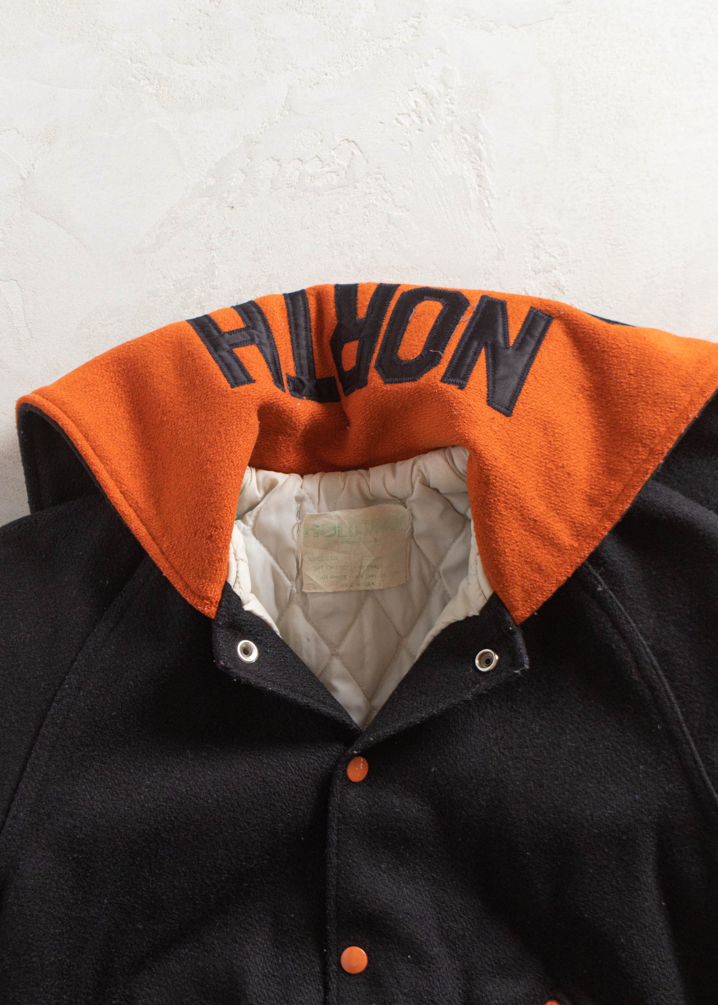 Vintage 1980s Holloway North Olmstead Varsity Jacket Size S/M