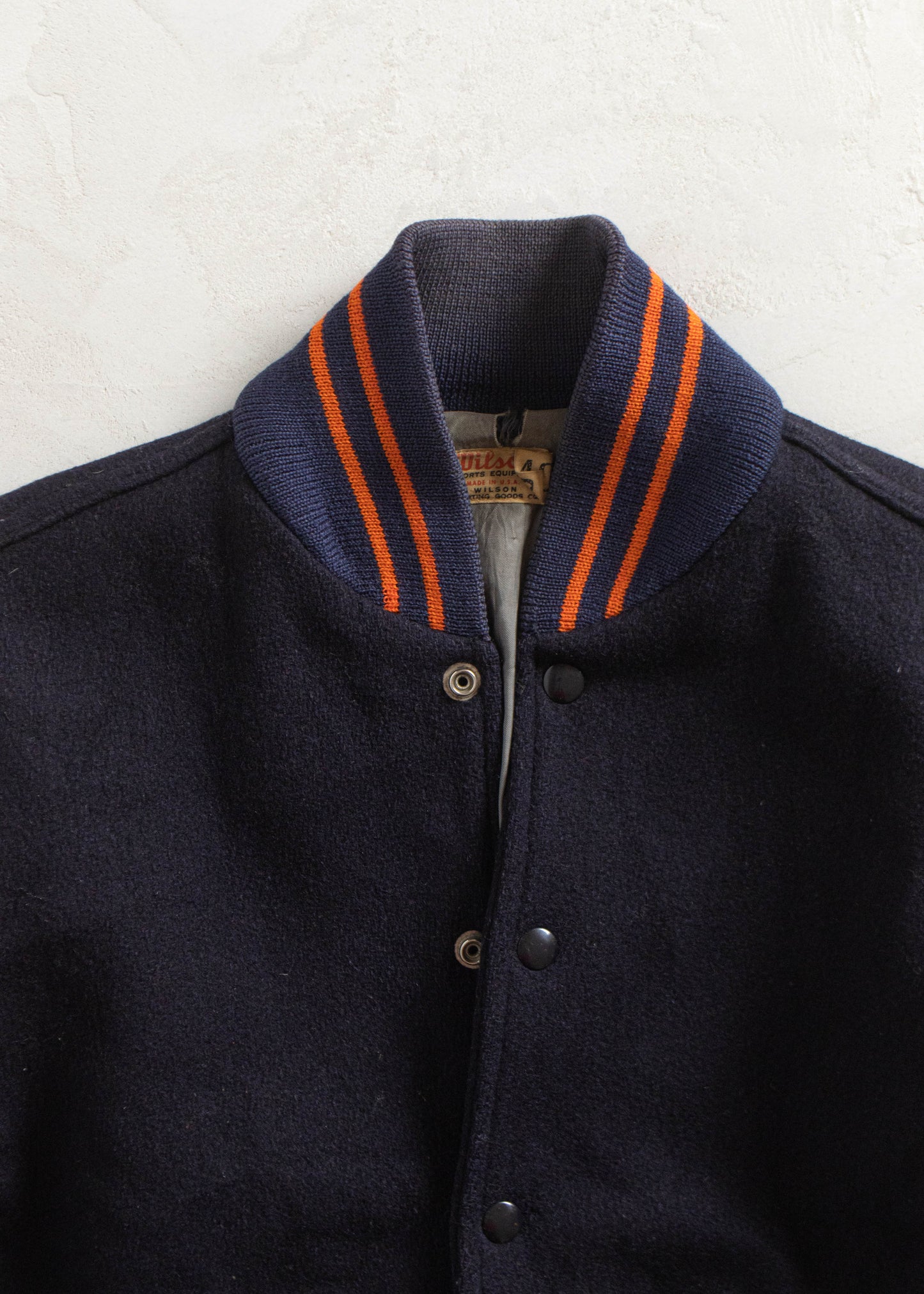 Vintage 1950s Wilson Syracuse Varsity Jacket Size XS/S