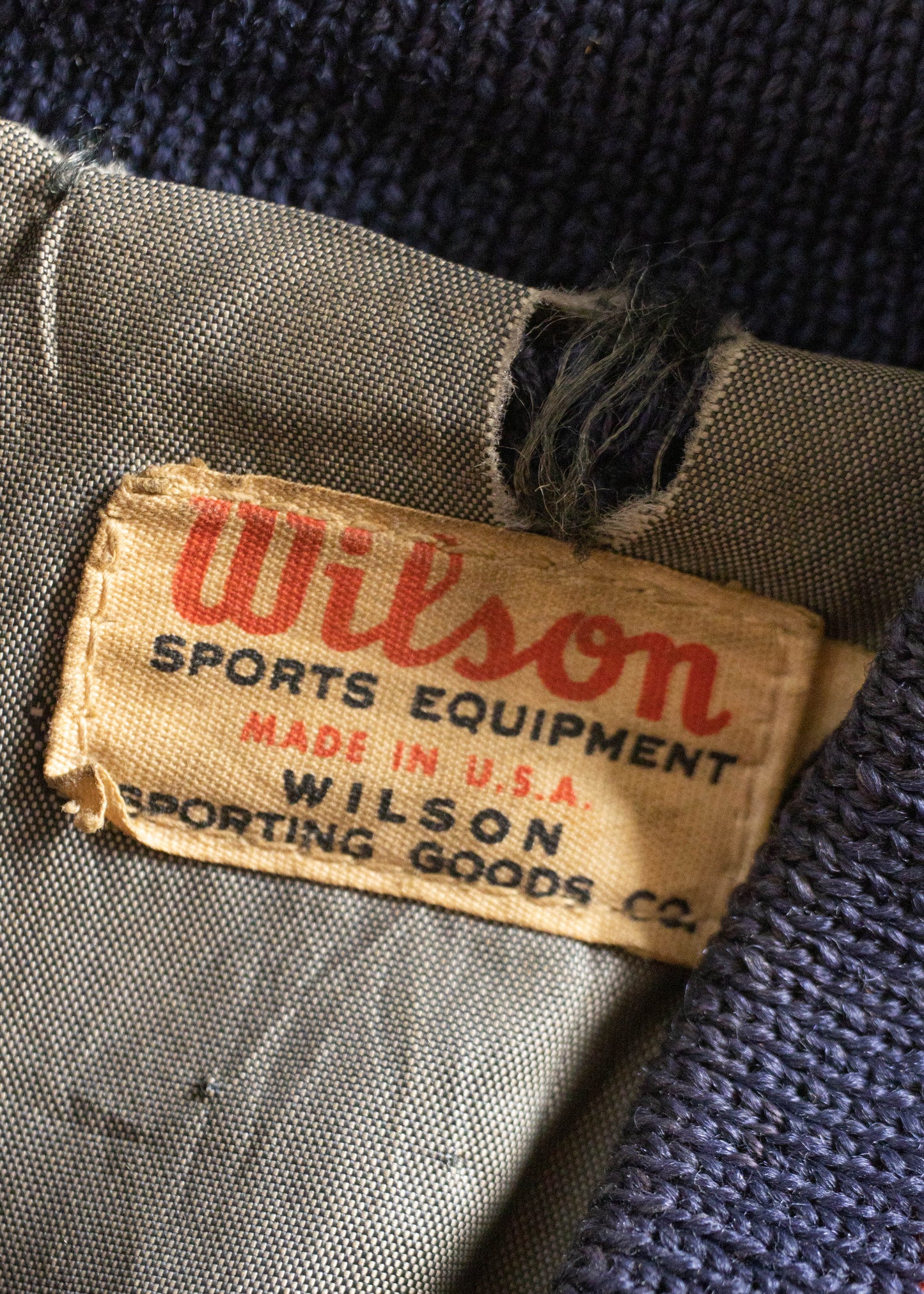 Vintage 1950s Wilson Syracuse Varsity Jacket Size XS/S