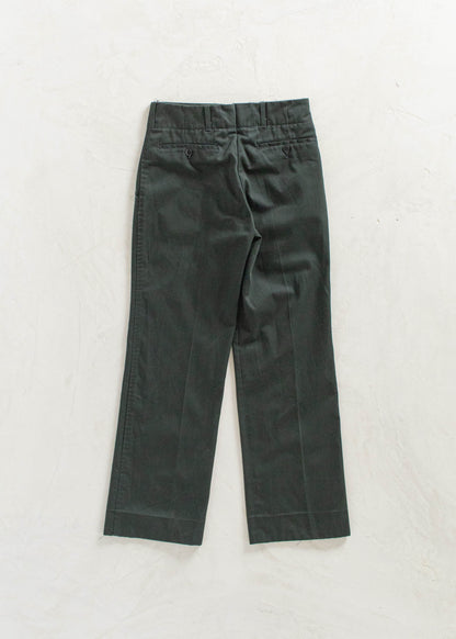 Vintage 1980s Military Cadet Pants Size Women's 24