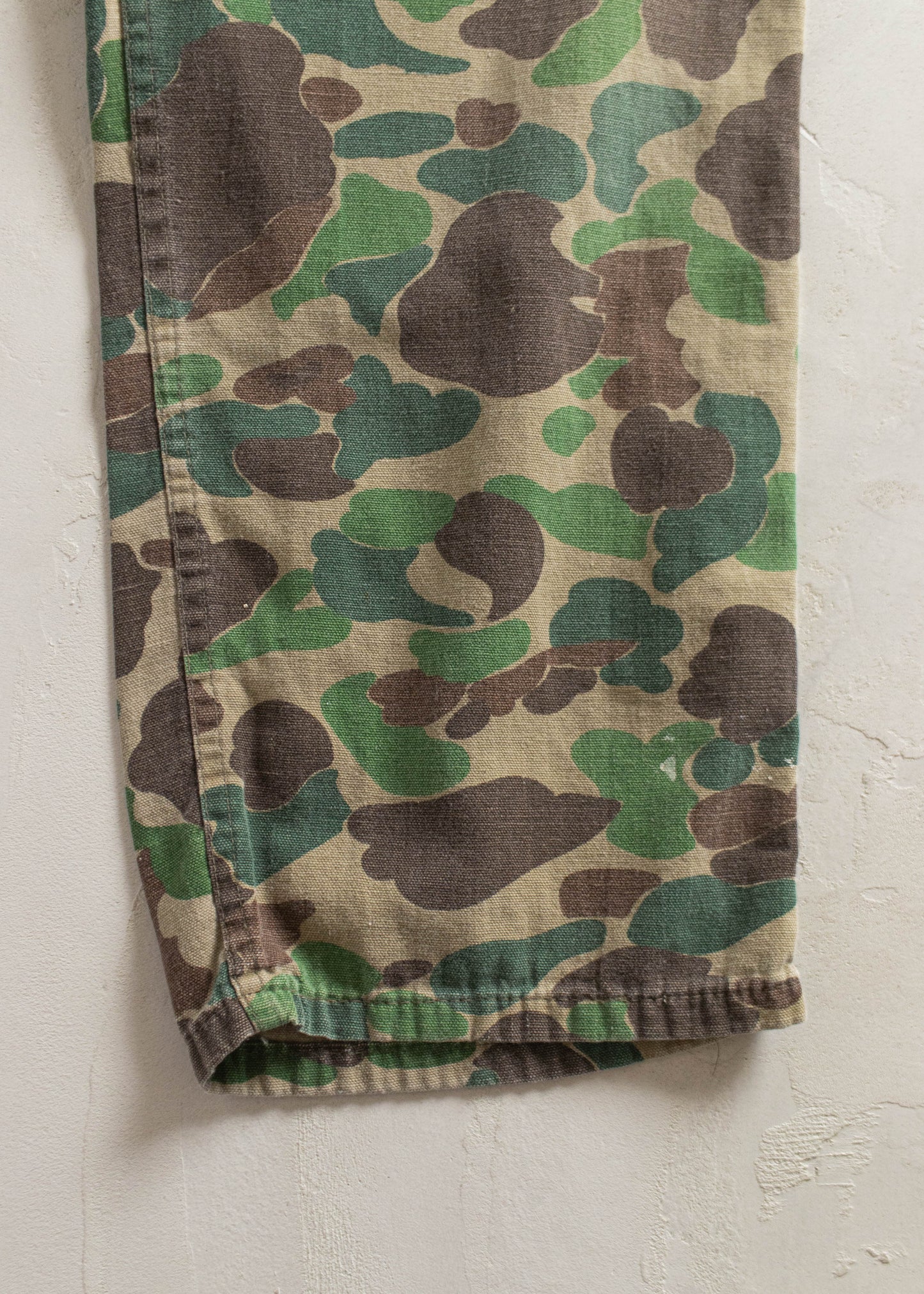 Vintage 1970s Ranger Frog Camo Cargo Pants Women's 30 Men's 32