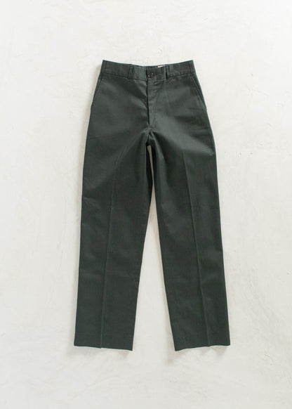 Vintage 1990s Military Cadet Pants Size Women's 25 Men's 28