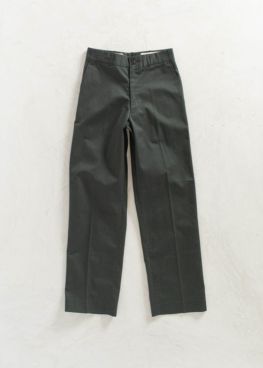 Vintage 1990s Military Cadet Pants Size Women's 25 Men's 28