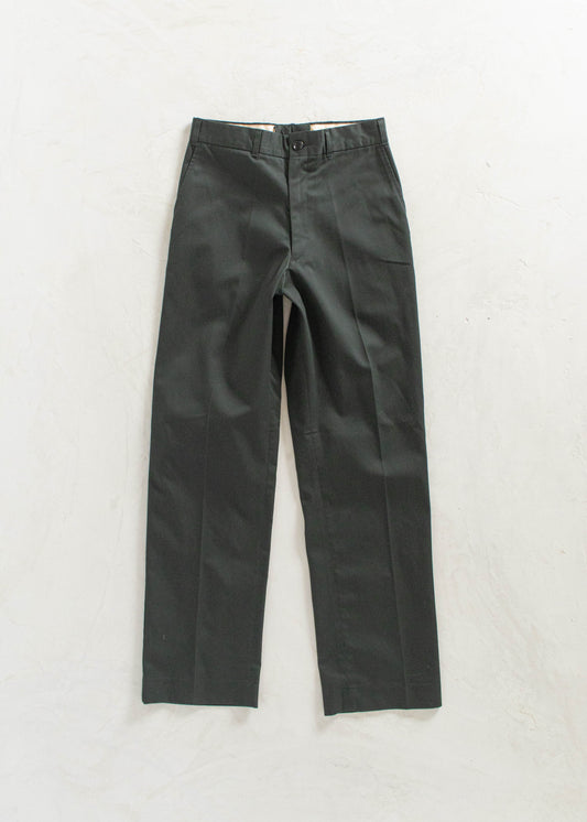 Vintage 1990s Military Cadet Pants Size Women's 26 Men's 30