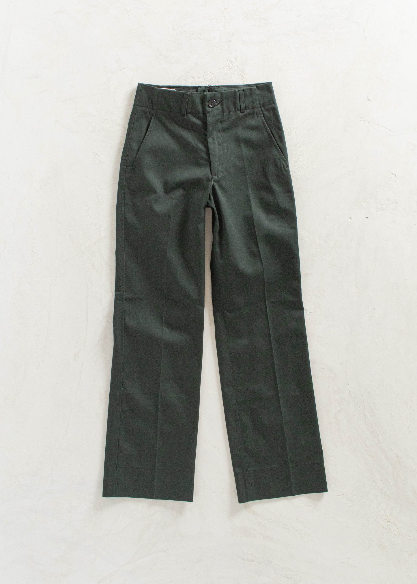 Vintage 1980s Military Cadet Pants Size Women's 26 Men's 30