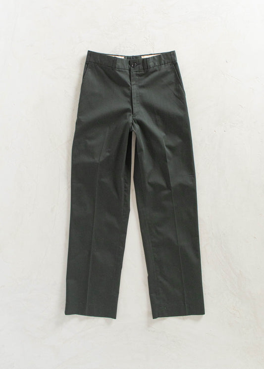 Vintage 1990s Military Cadet Pants Size Women's 26 Men's 30