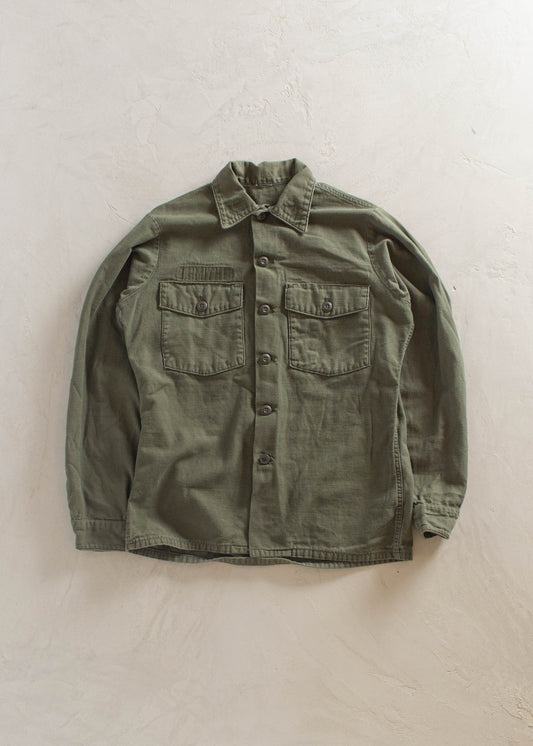 1970s OG 107 Type III Fatigue Shirt Size S/M