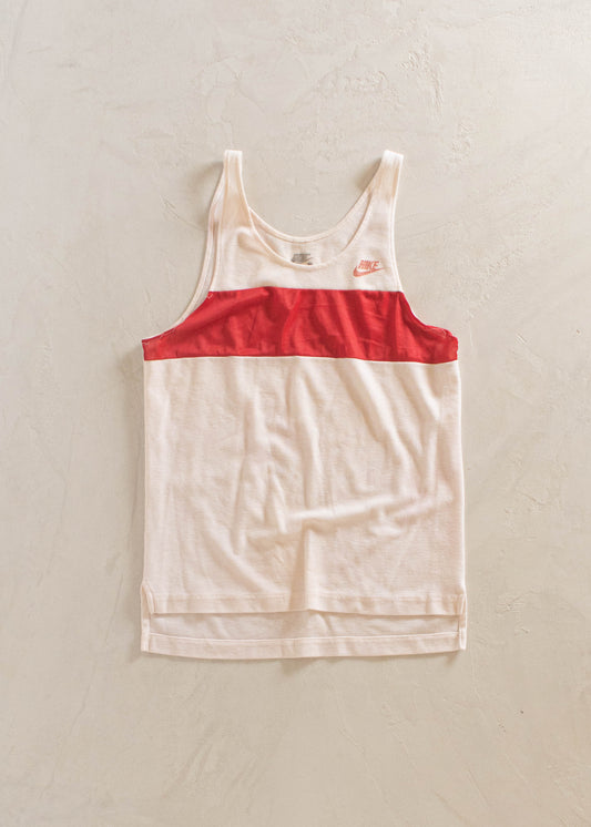 1980s Nike Sports Jersey Tank Top Size S/M