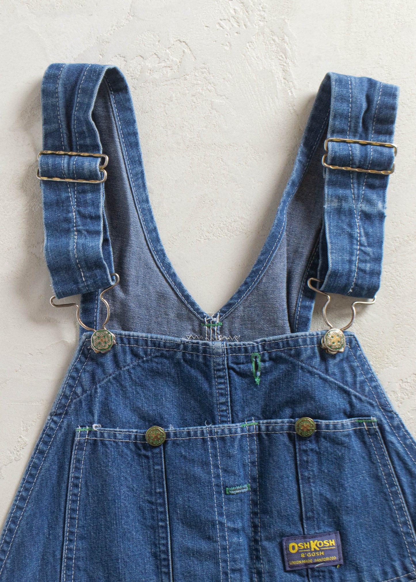 Vintage 1980s OshKosh B'Gosh Denim Overalls Size L/XL