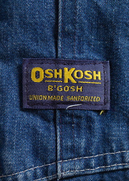 Vintage 1980s OshKosh B'Gosh Denim Overalls Size L/XL