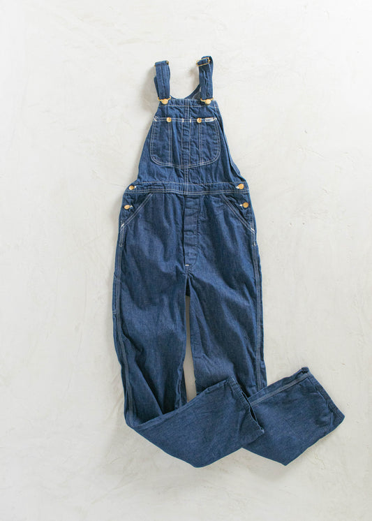 Vintage 1970s Lee Denim Overalls Size XS/S