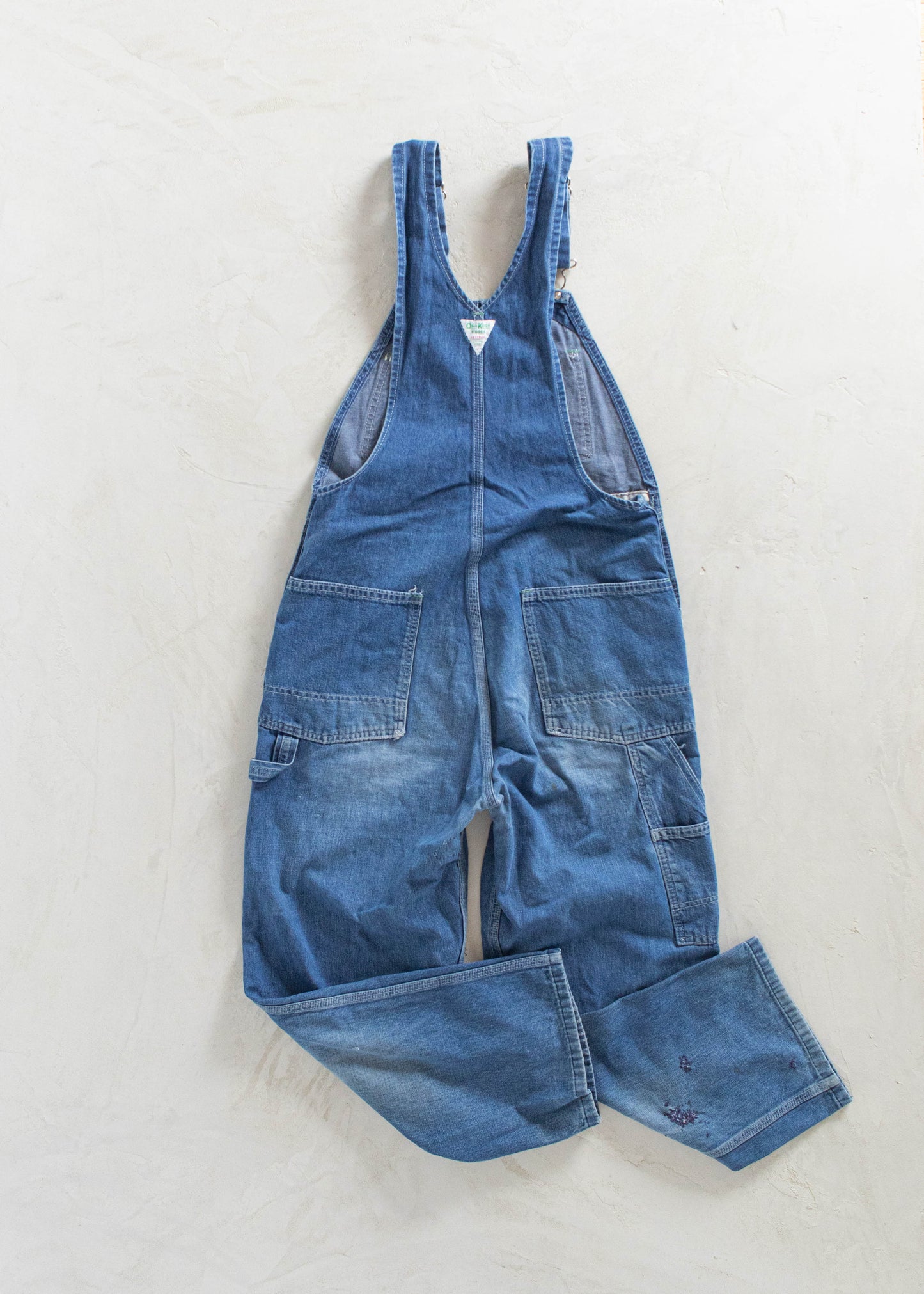 Vintage 1980s OshKosh B'Gosh Denim Overalls Size L/XL