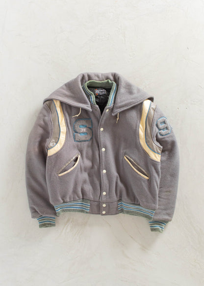 Vintage 1980s Butwin Varsity Jacket Size M/L