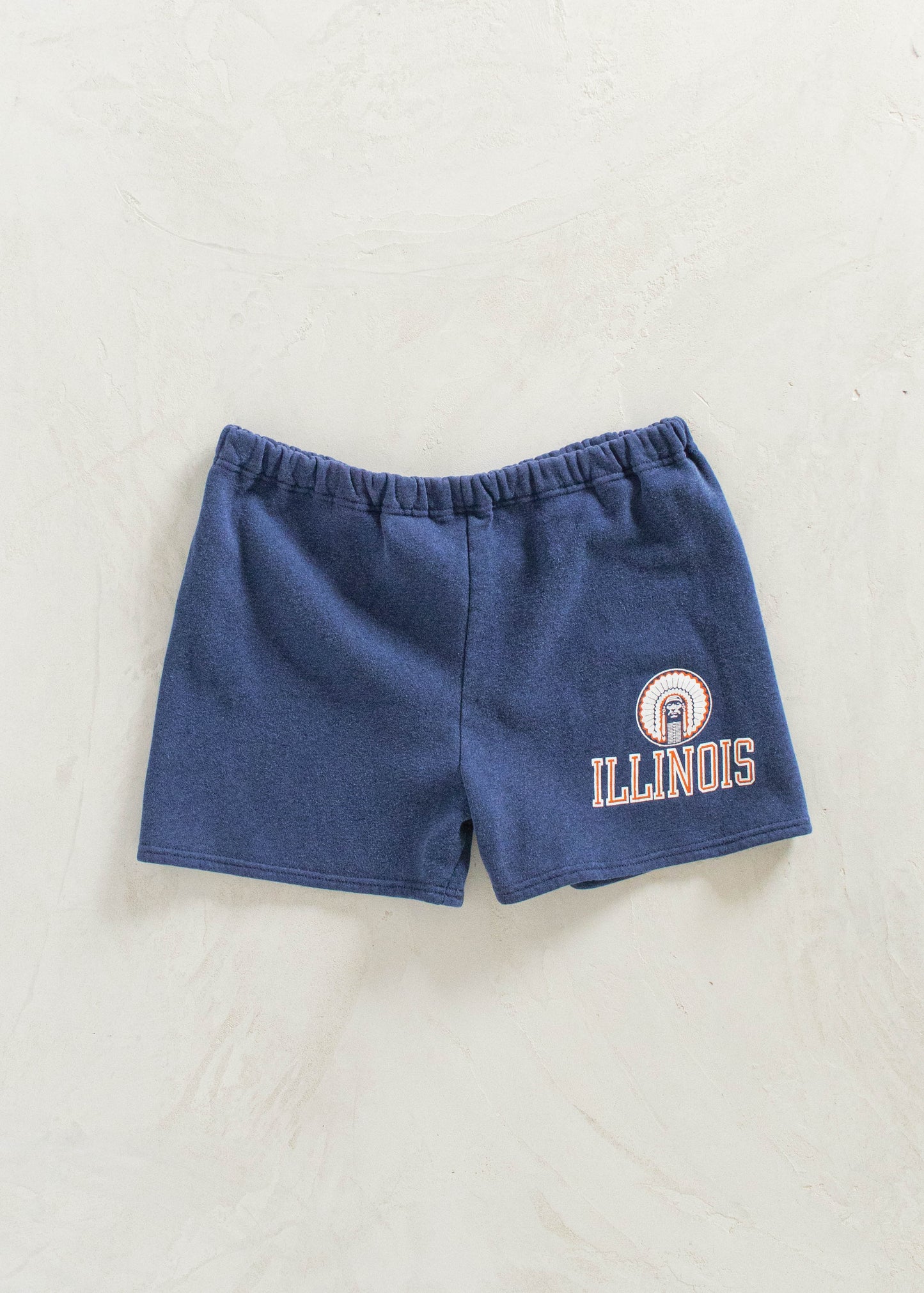 Vintage 1980s Illinois Sweat Shorts Size L/XL