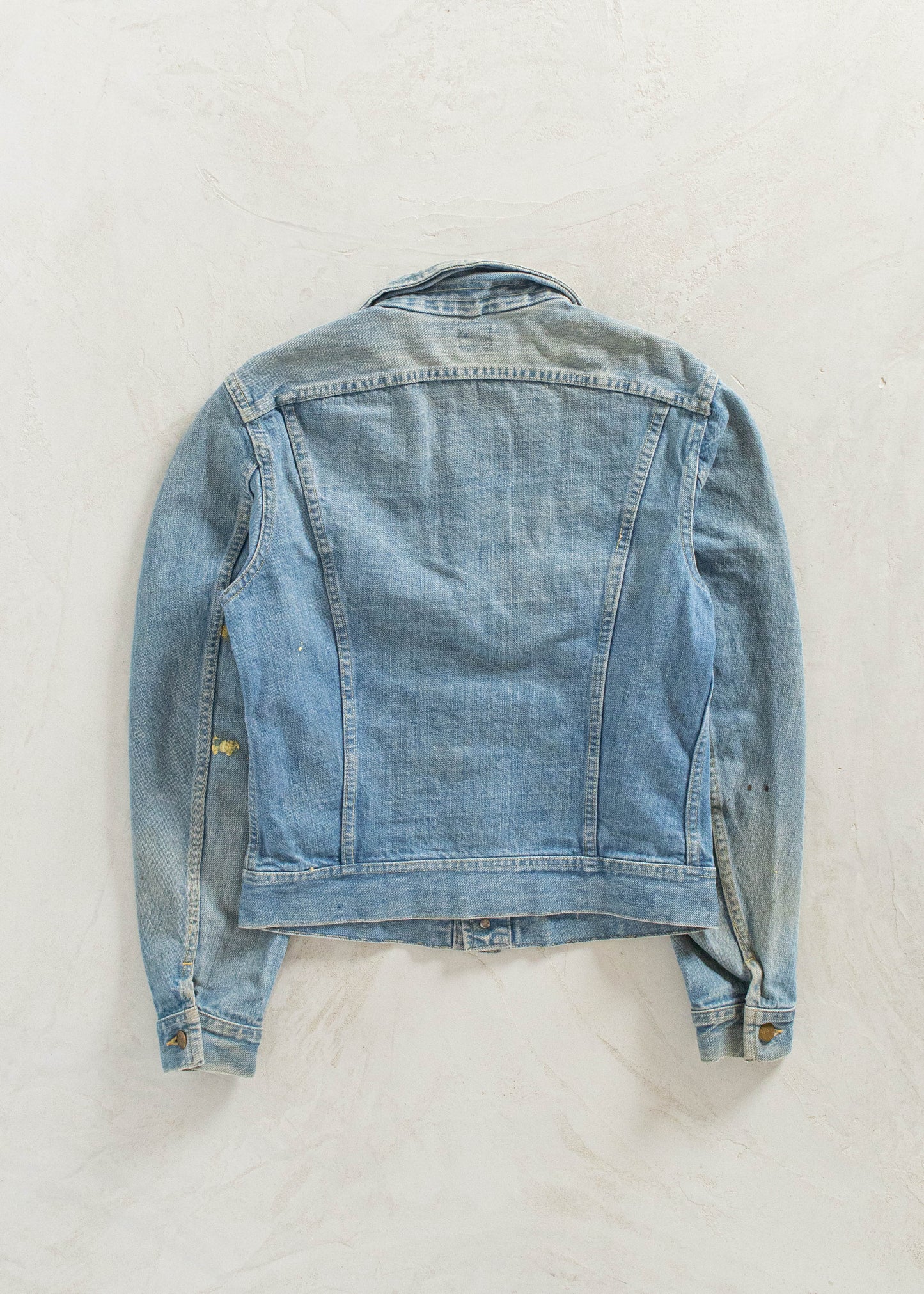 Vintage 1970s Lee Denim Trucker Jacket Size S/M