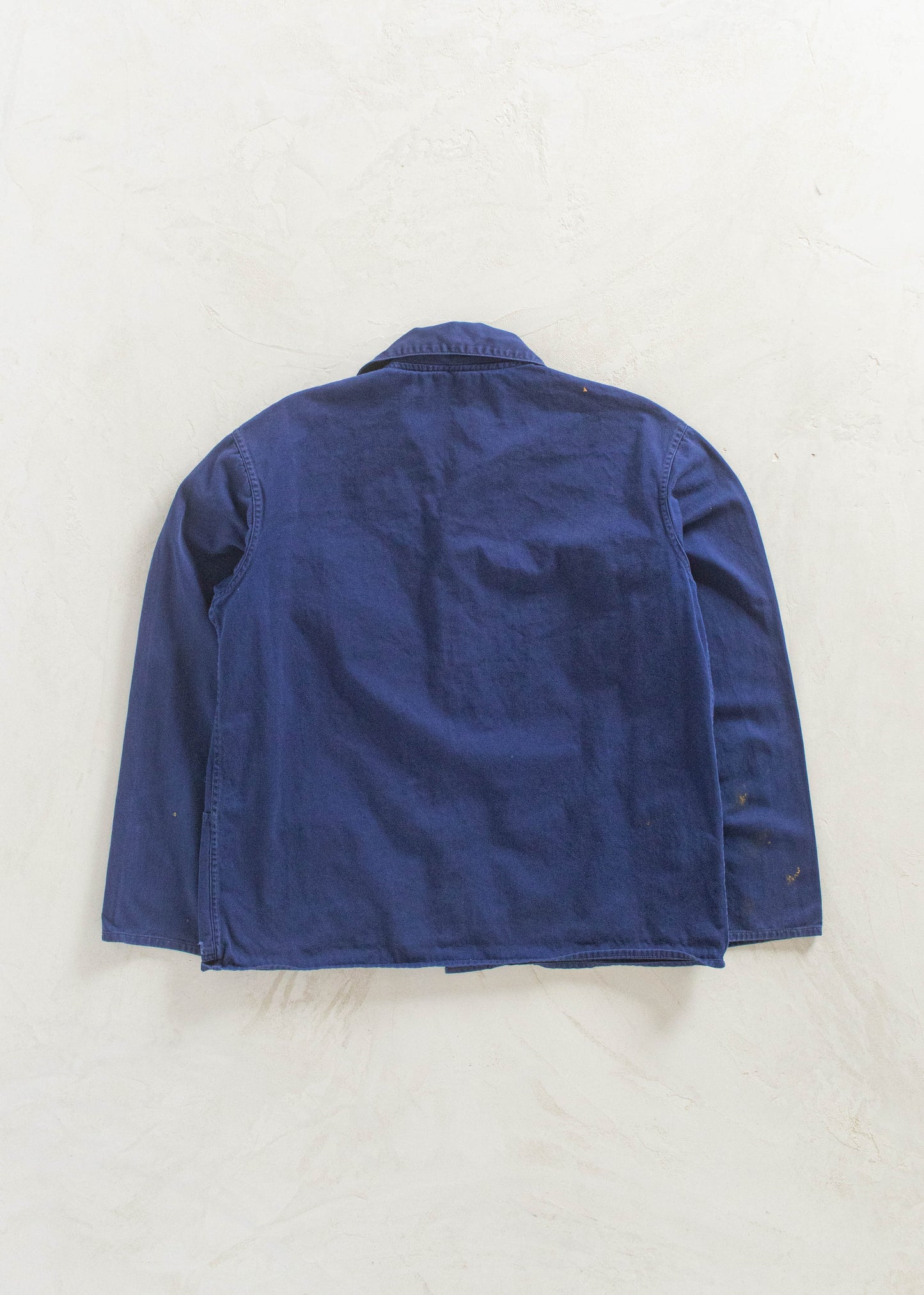 Vintage 1980s Bleu de Travail European Workwear Chore Jacket Size M/L