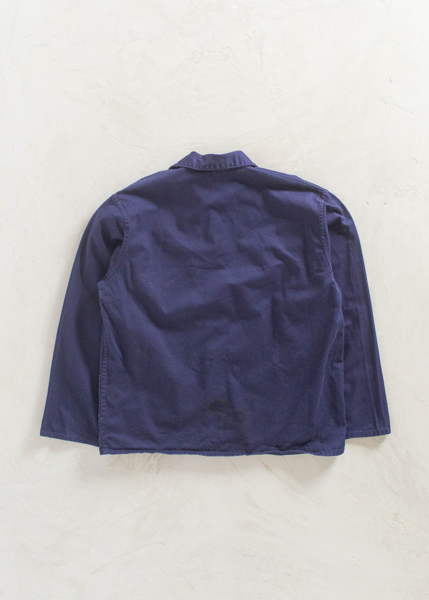 Vintage 1980s Bleu de Travail European Workwear Chore Jacket Size M/L