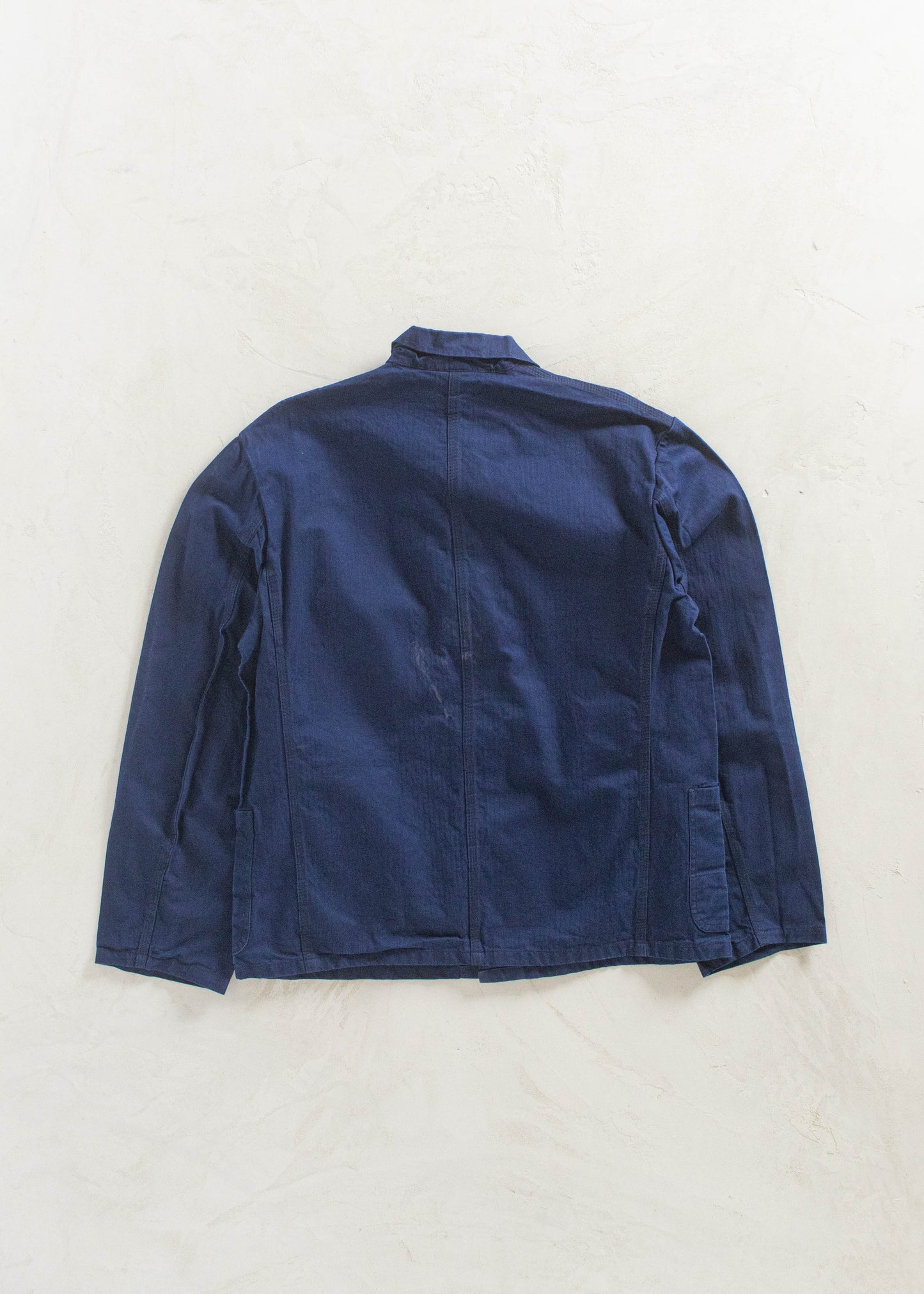 Vintage 1980s Varlson Bleu de Travail European Workwear Chore Jacket Size M/L