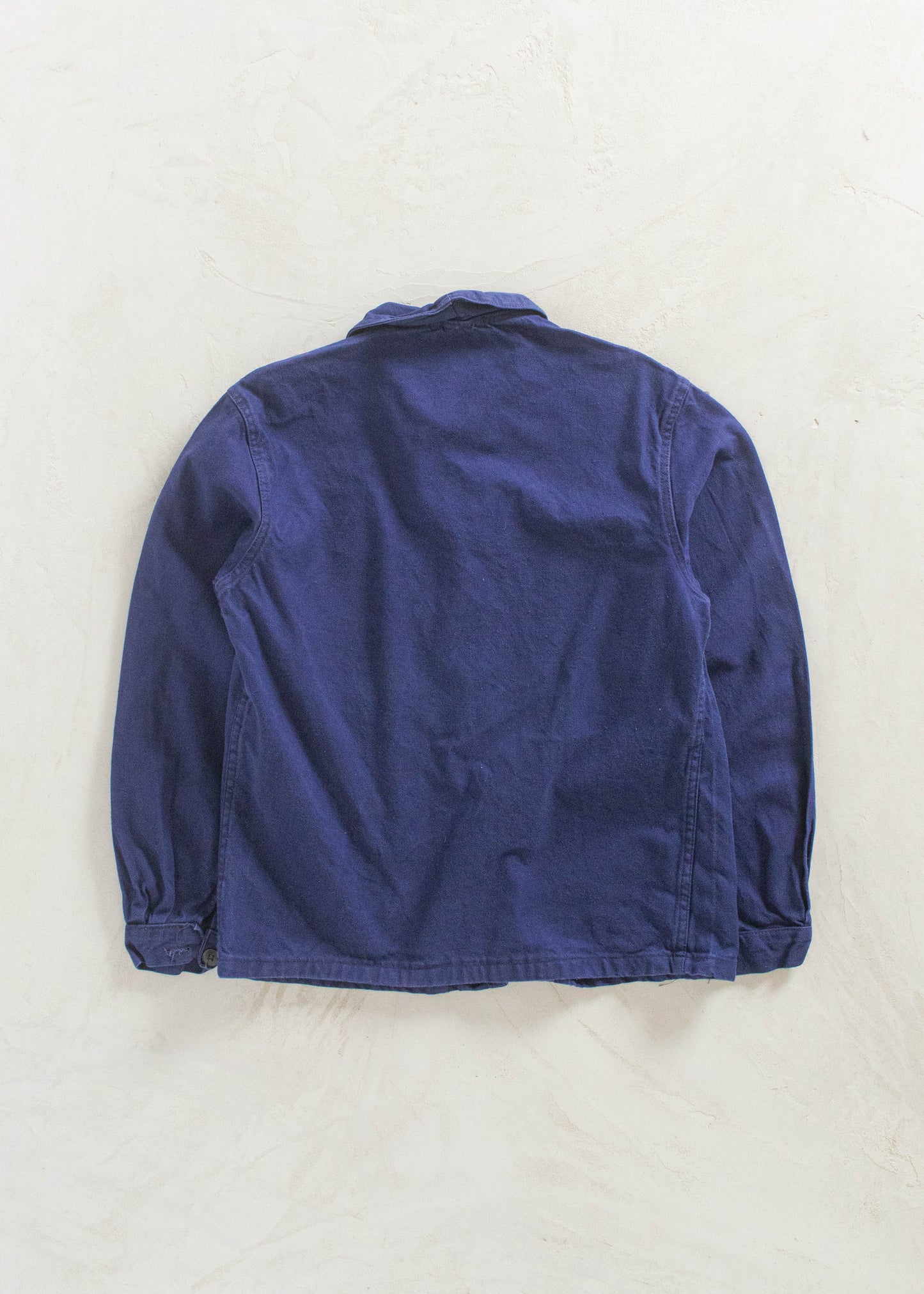 Vintage 1980s Varlson Bleu de Travail European Workwear Chore Jacket Size M/L