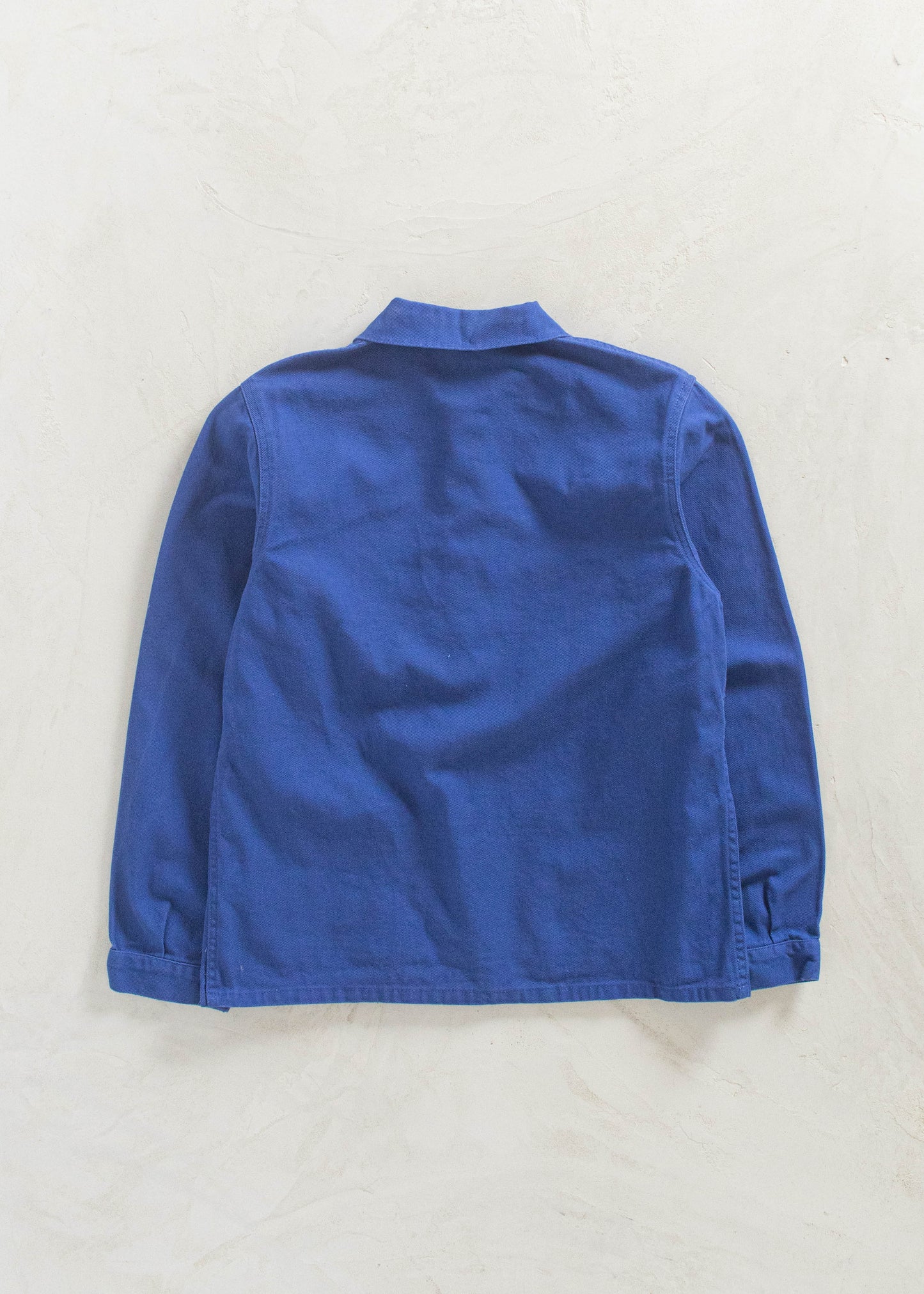 Vintage 1980s Bleu de Travail French Workwear Chore Jacket Size S/M