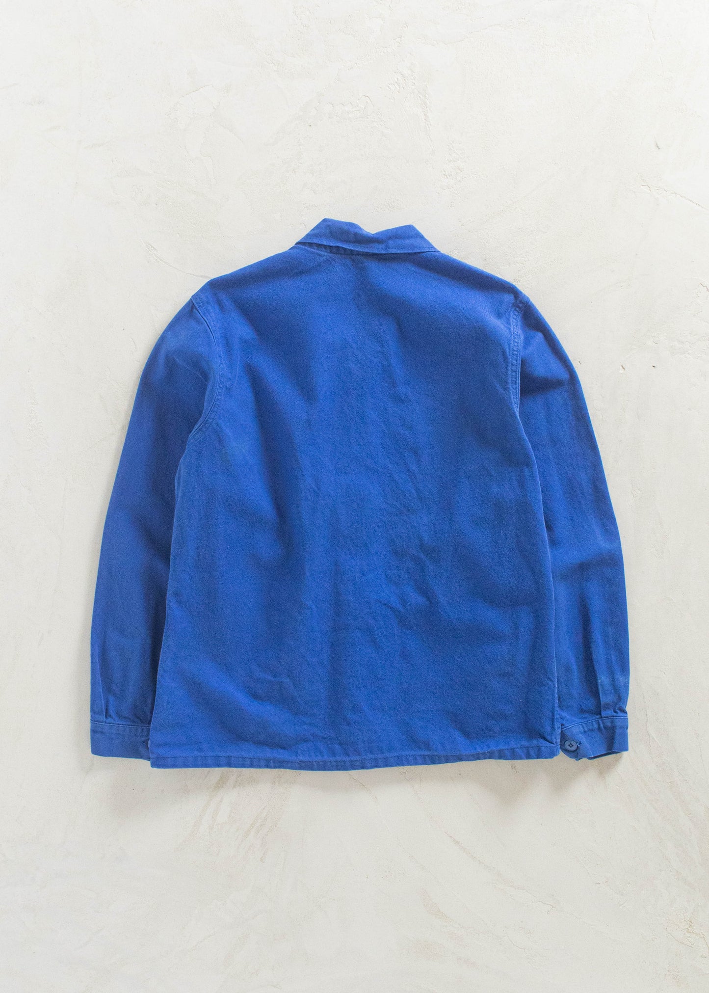 Vintage 1980s Bleu de Travail French Workwear Chore Jacket Size S/M