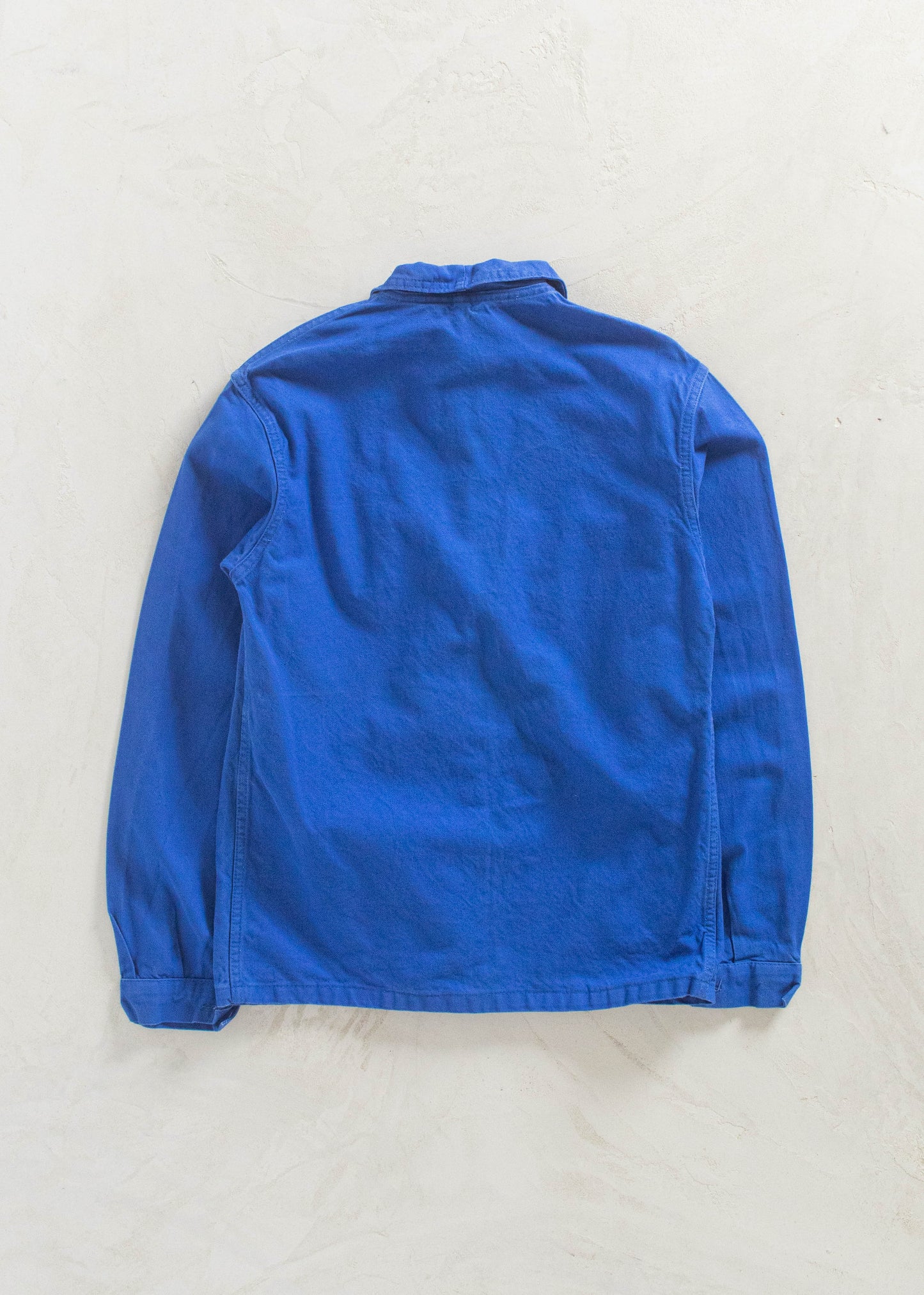 Vintage 1980s Bleu de Travail French Workwear Chore Jacket Size S/M