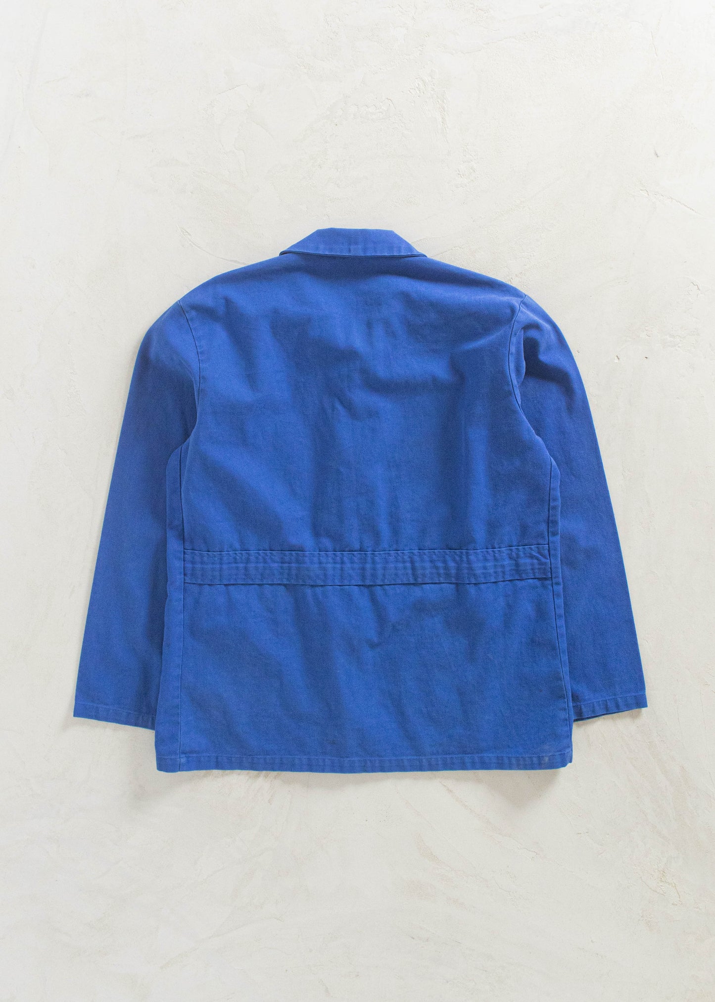 Vintage 1980s Bleu de Travail French Workwear Chore Jacket Size M/L