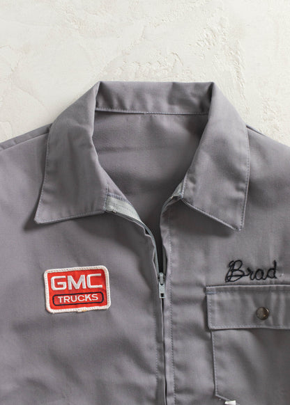 Vintage GMC Trucks Chainstitched Gas Jacket Size M/L