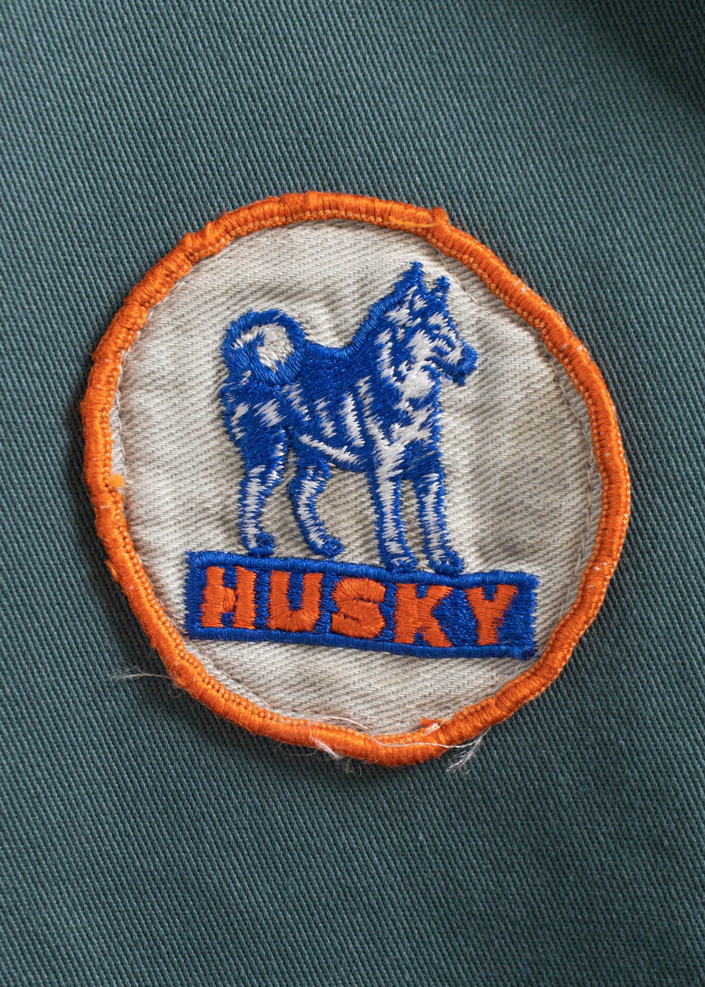 Vintage Husky Chainstitched Gas Jacket Size S/M