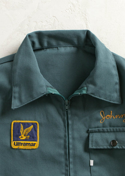 Vintage Ultramar Chainstitched Gas Jacket Size L/XL