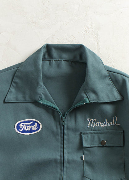 Vintage Ford Chainstitched Gas Jacket Size XL/2XL