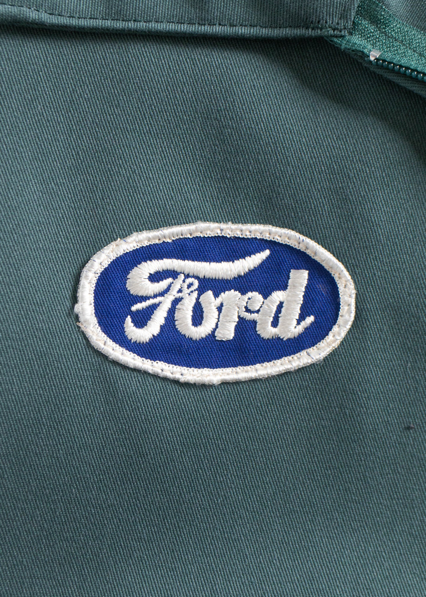 Vintage Ford Chainstitched Gas Jacket Size XL/2XL