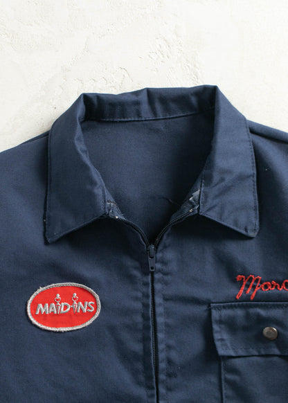 Vintage Maid Ins Chainstitched Gas Jacket Size XS/S