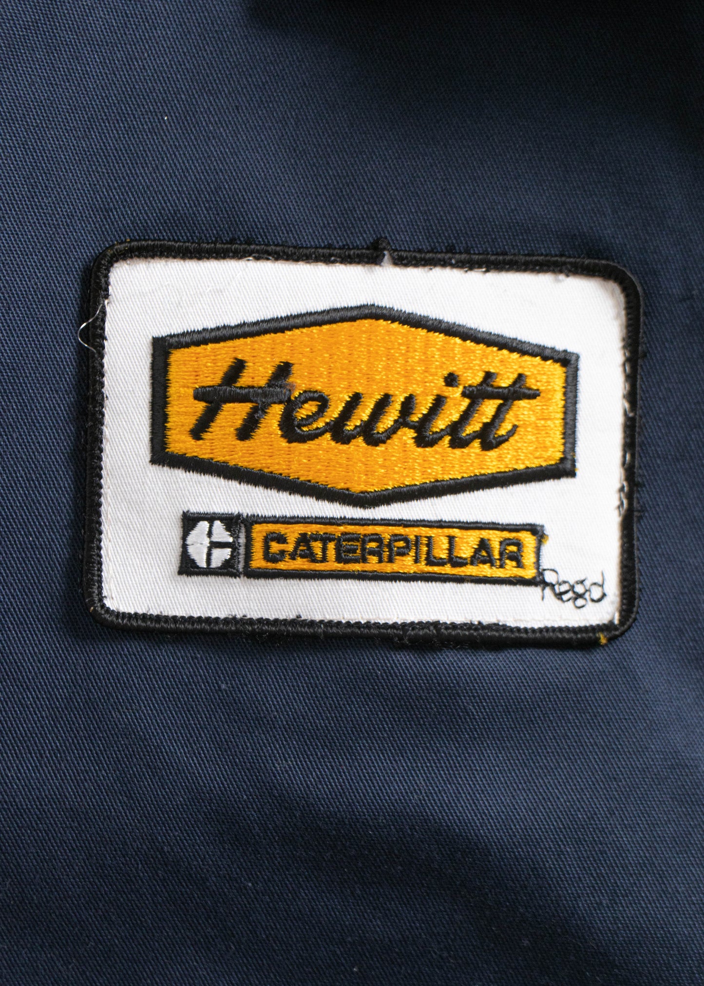 Vintage Hewitt Chainstitched Gas Jacket Size S/M