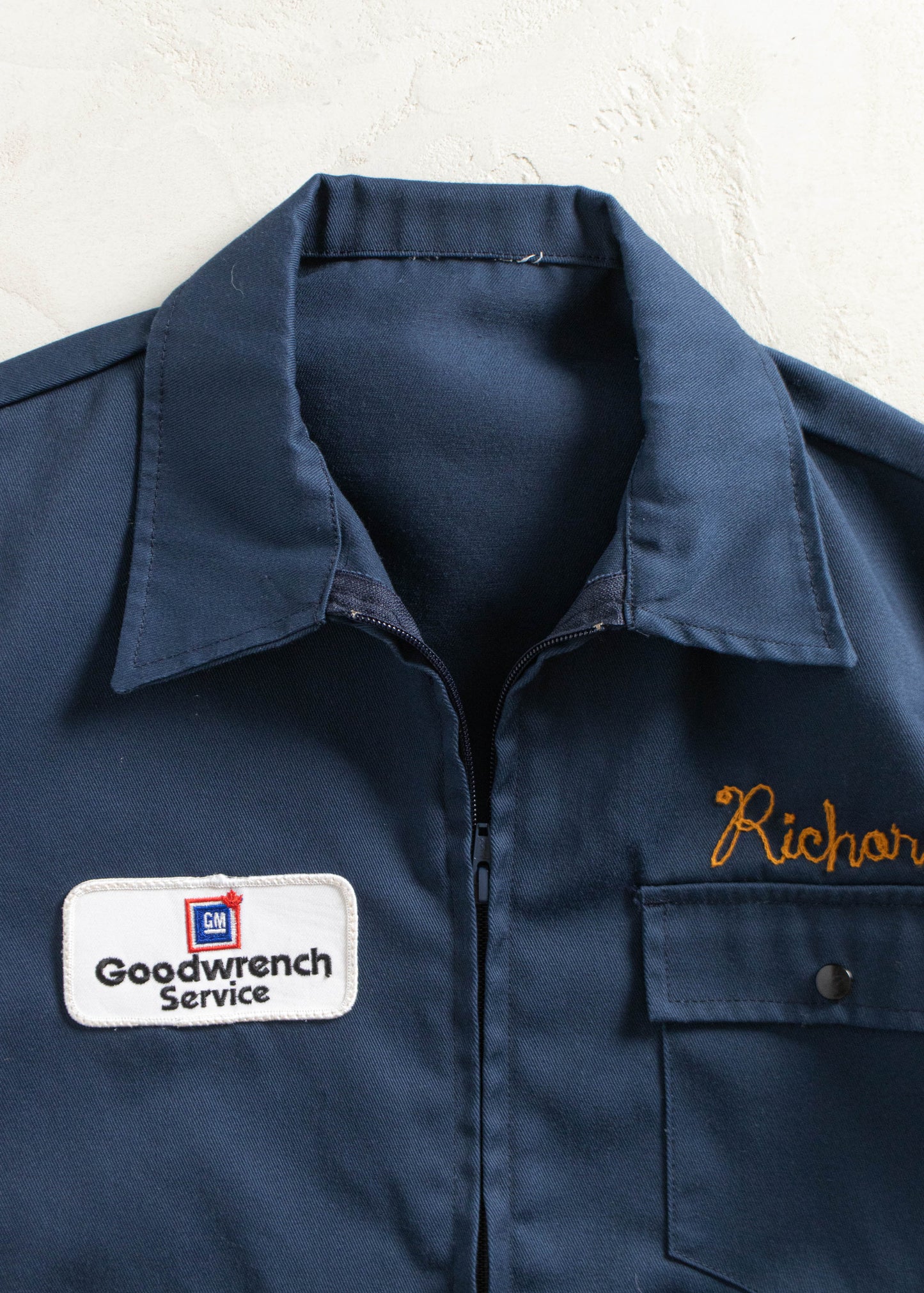 Vintage Goodwrench Service Chainstitched Gas Jacket Size M/L