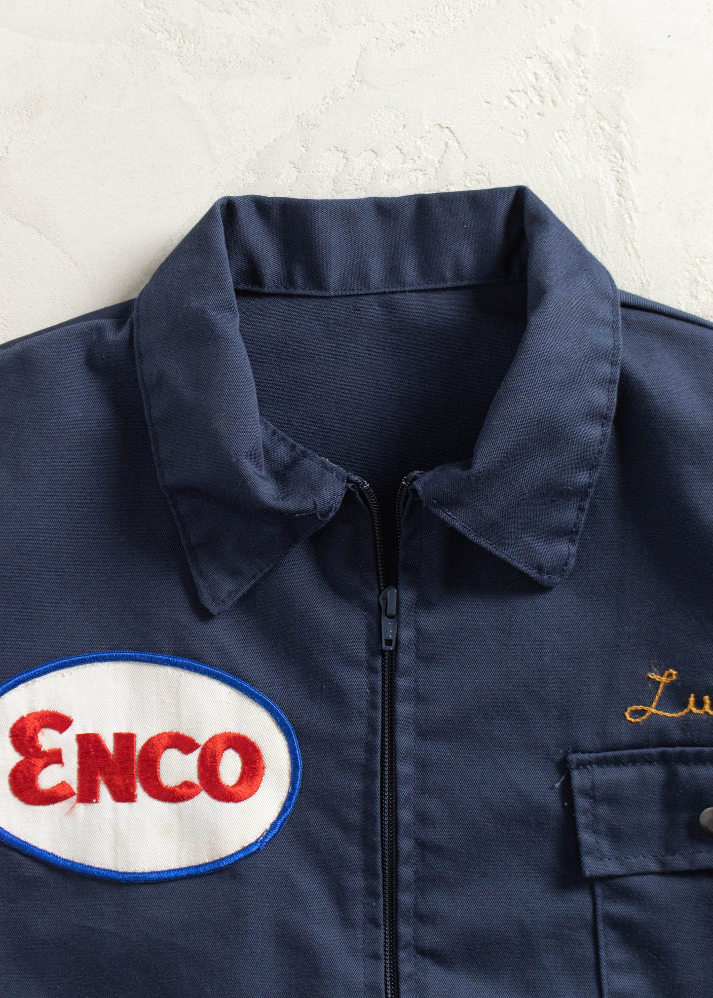 Vintage Enco Chainstitched Gas Jacket Size L/XL