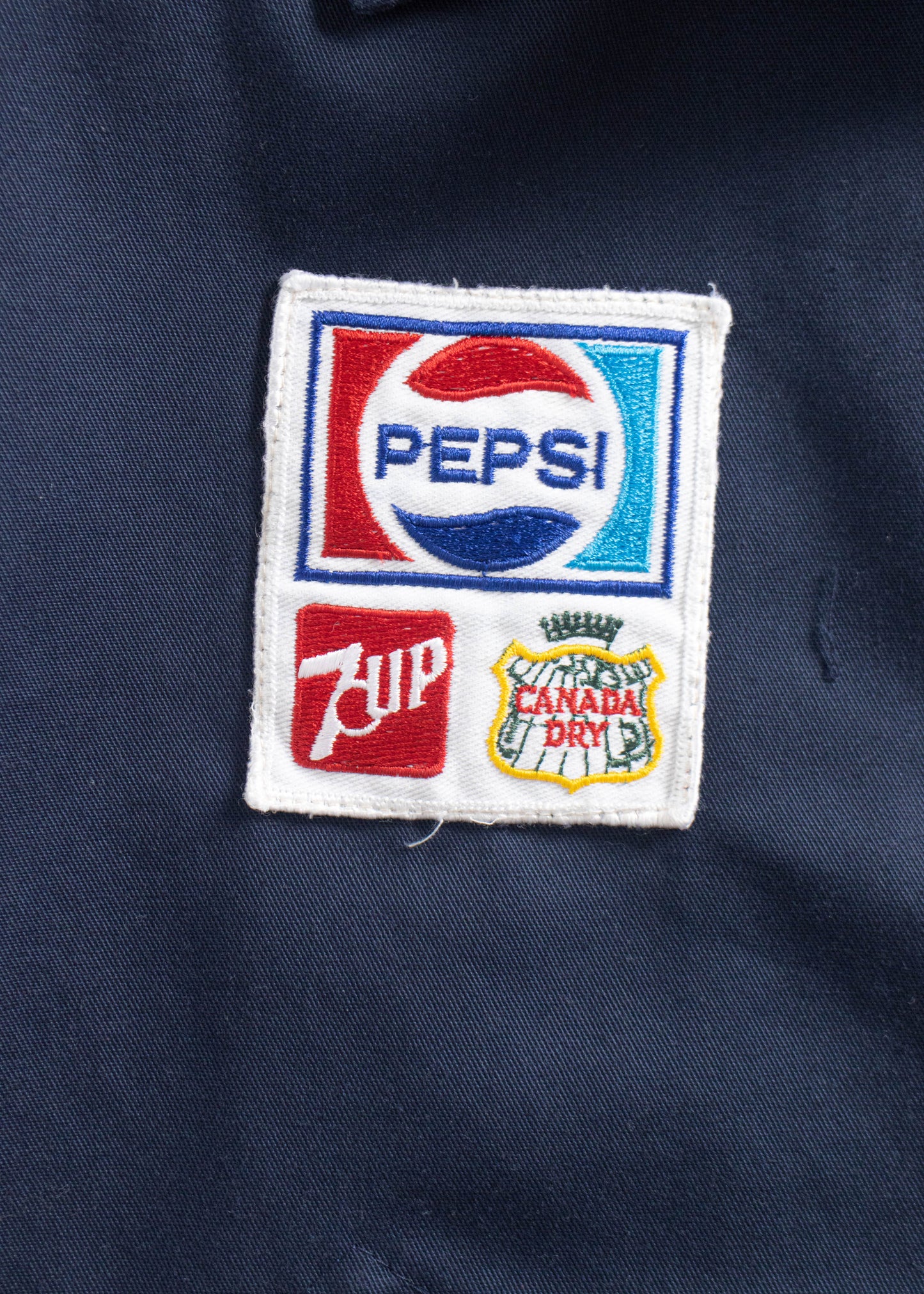 Vintage Pepsi Chainstitched Gas Jacket Size L/XL