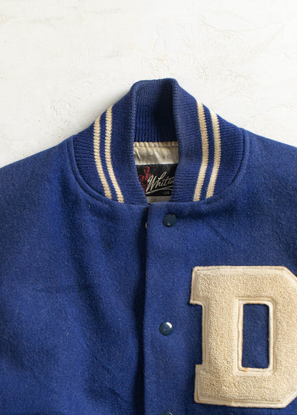 Vintage 1960s Whiting Varsity Letterman Jacket Size M/L