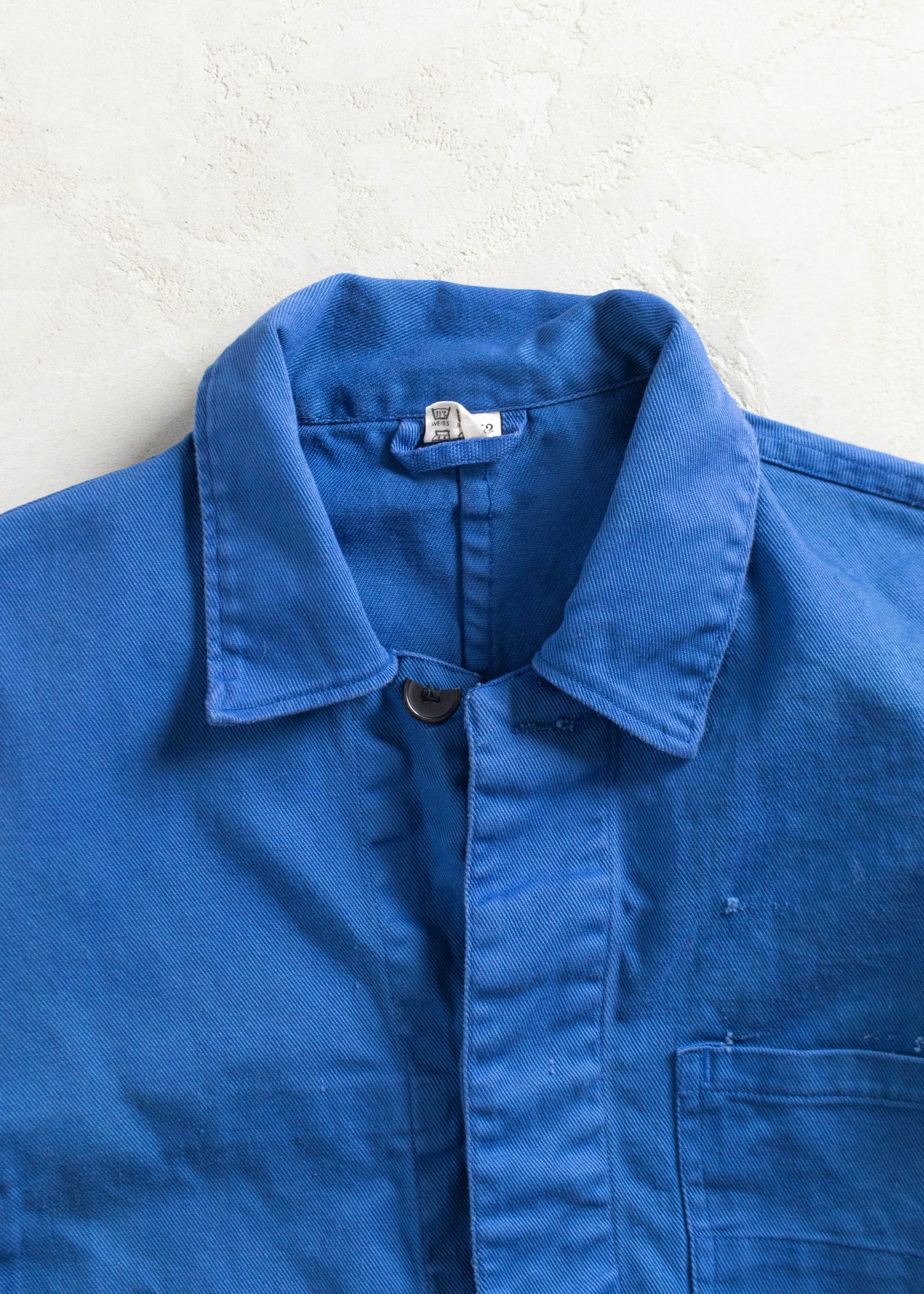 Vintage 1980s Bleu de Travail European Workwear Chore Jacket Size L/XL