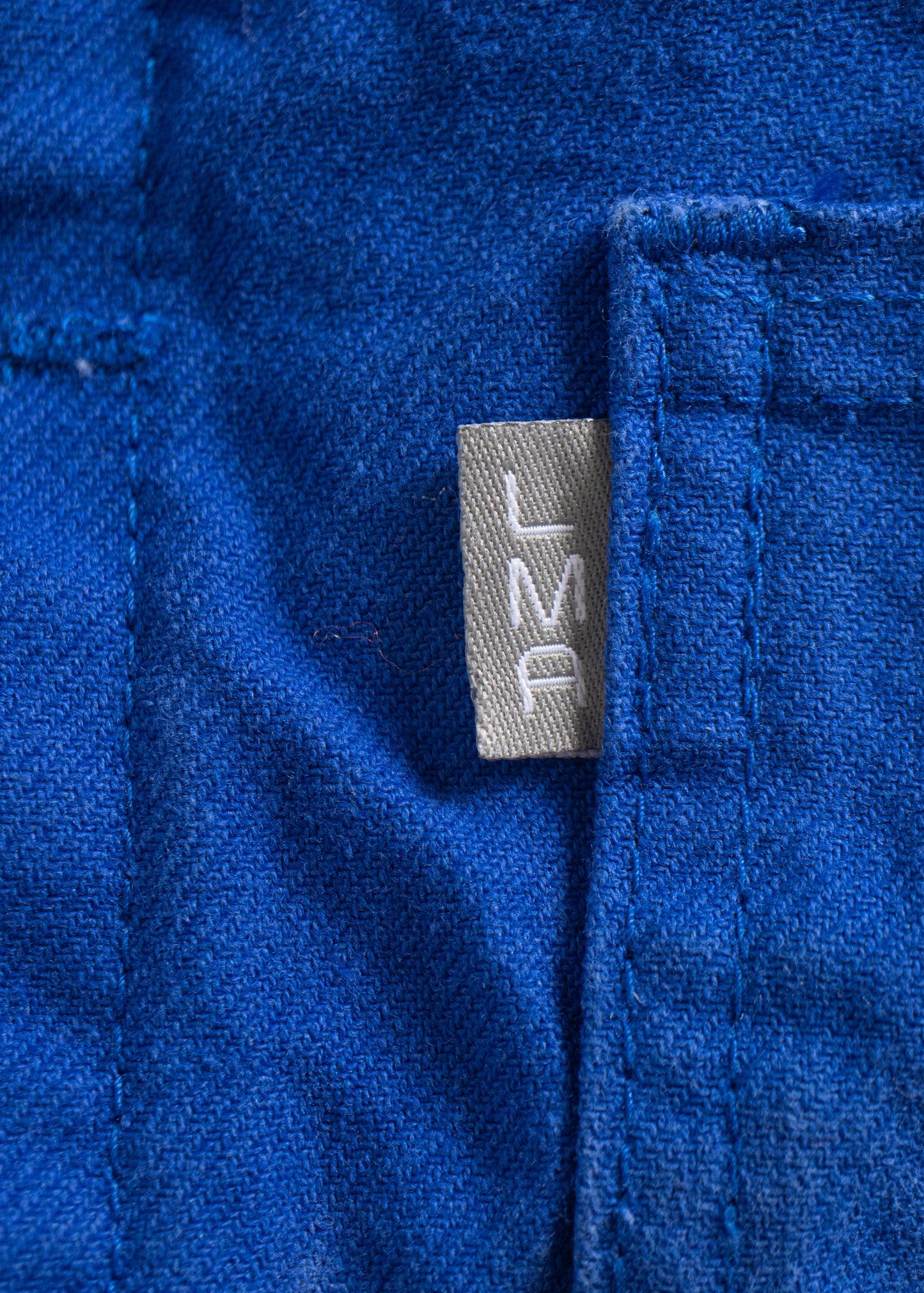 Vintage 1980s LMA Bleu de Travail French Workwear Chore Jacket Size M/L