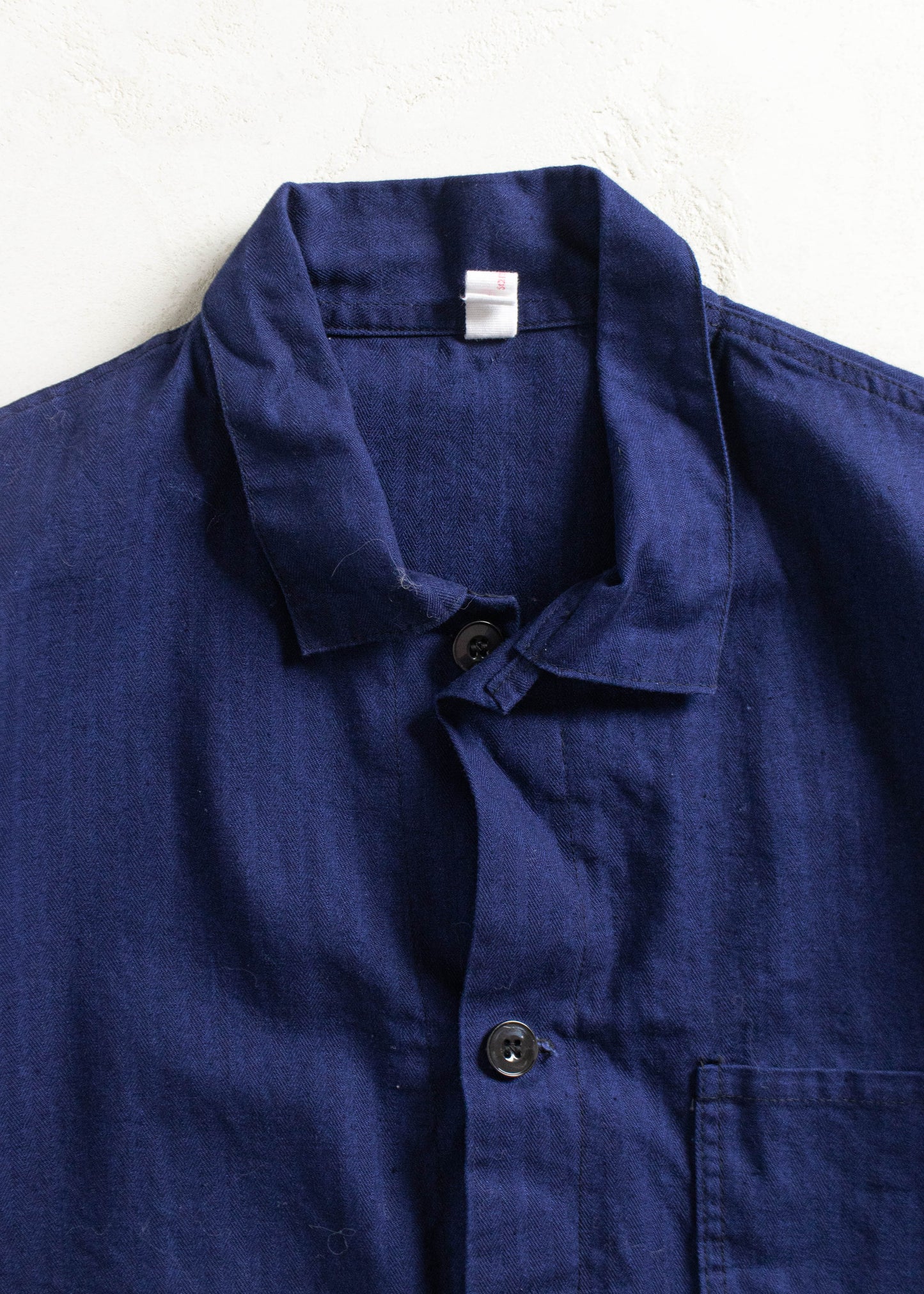 Vintage 1980s Bleu de Travail European Workwear Chore Jacket Size L/XL