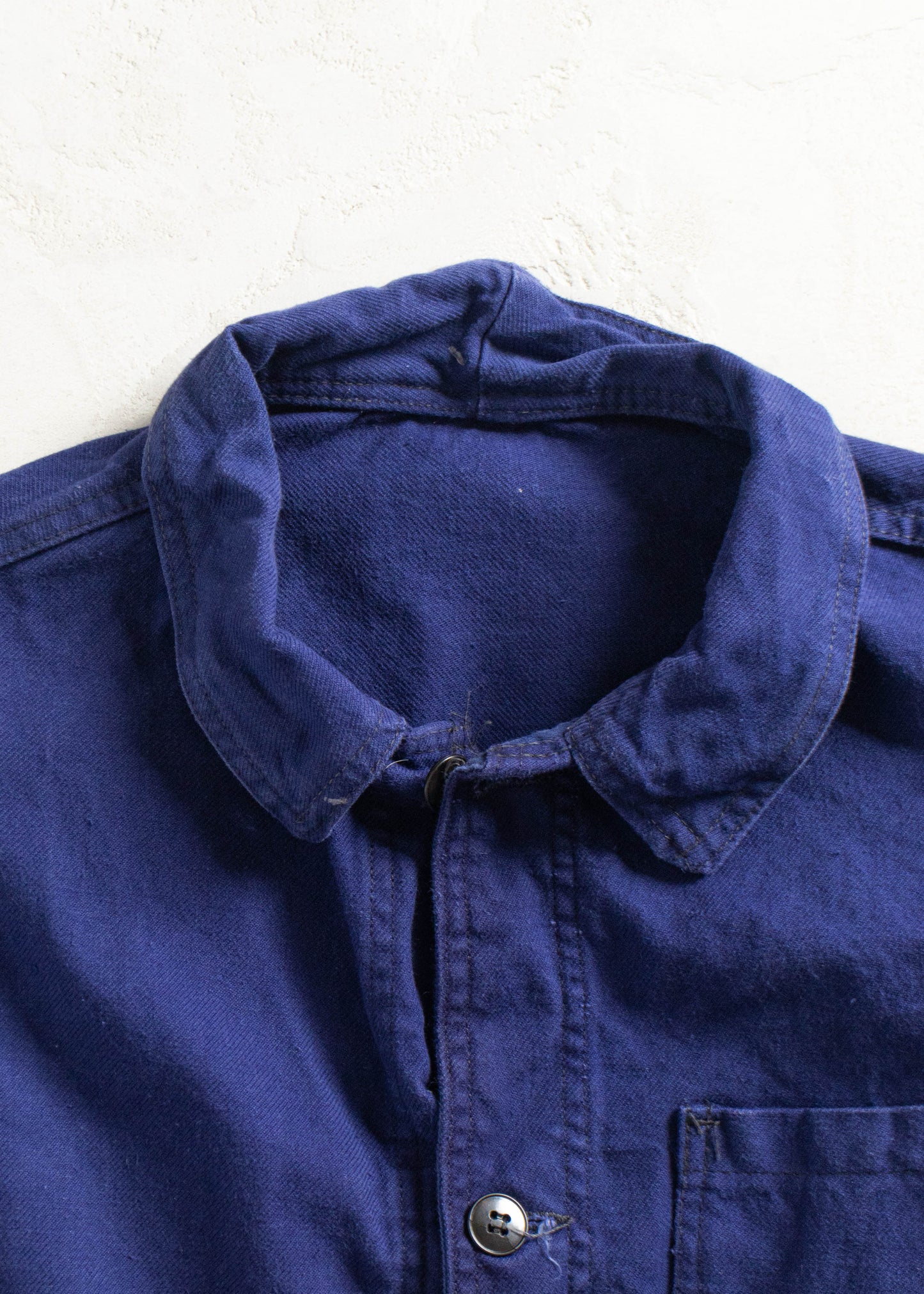 Vintage 1980s Varlson Bleu de Travail European Workwear Chore Jacket Size M/L