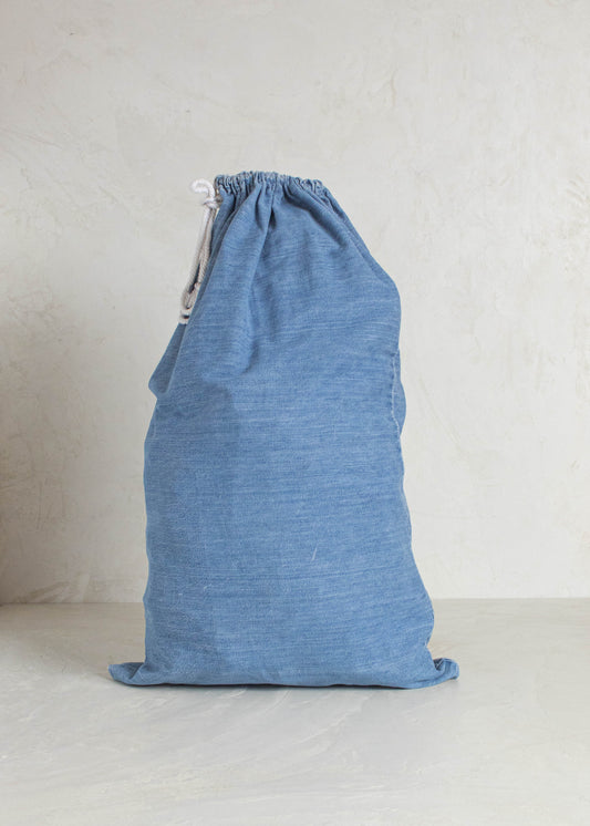 Vintage Denim Laundry Bag