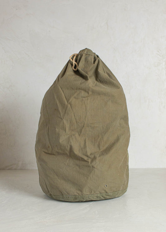 Vintage Herringbone Twill Military Laundry Bag